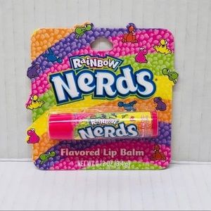 Rainbow Nerds flavored lip balm